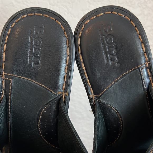Born black wedge heels size 7 - Picture 6 of 8